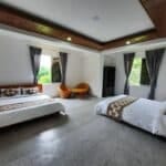 Keatel Superior Room with two queen size beds and scenic hill view with modern amenities